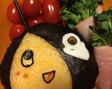 鬼太郎ふなっしー弁当☆おやじ添え作り方19写真
