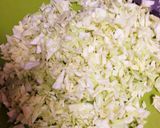キャベツ納豆の豆腐オムレツ風作り方1写真