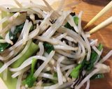 ムダカット☆もやしと小松菜の塩昆布和え作り方4写真