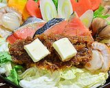 玉ねぎ味噌で ☆ ちゃんちゃん焼き♪作り方3写真