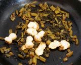 低カロリー♪お麩と野沢菜のチャーハン作り方3写真
