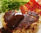ポテトと大豆のハンバーグ作り方4写真