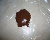 ラップで即席チョコペン！作り方1写真