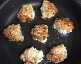鶏ひき肉と豆腐のやわらか落とし焼き作り方4写真