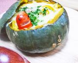 坊ちゃんかぼちゃのハロウィンチーズ焼き作り方15写真