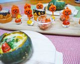 坊ちゃんかぼちゃのハロウィンチーズ焼き作り方16写真
