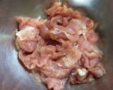 豚肉とたけのこの中華炒め作り方1写真