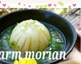 柚子香る♪かぶの菊花煮 葛あんかけ作り方8写真