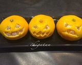 ハロウィンにミカンのジャックオランタン作り方4写真