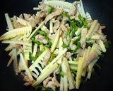 豚肉とたけのこの中華炒め作り方6写真