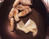 〈話題入〉万能タレで！エリンギの豚巻き作り方4写真