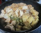名古屋の味ひきずり＊鶏のすき焼き作り方6写真