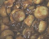 味噌豚マッシュルーム作り方13写真