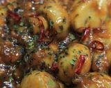味噌豚マッシュルーム作り方14写真