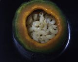 クリームシチューの残りで南瓜グラタン作り方4写真