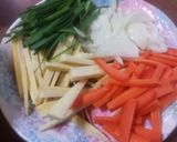 ガネ(薩摩芋のかき揚げ:南九州郷土料理)作り方1写真
