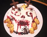 ハロウィンに簡単ゾンビレアチーズケーキ作り方8写真