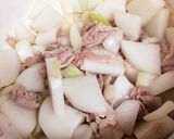 やわらか大根と豚肉の和風スープ作り方3写真