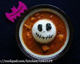 ハロウィンに♪Wジャックおにぎりのお弁当作り方16写真