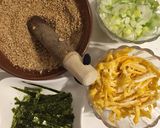 具沢山手作り辣油で冷やし坦々うどん作り方5写真