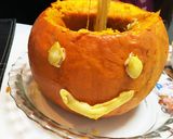 ハロウィンに！まるまるかぼちゃフォンデュ作り方10写真