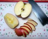 りんごのワインソテー*シナモン風味*作り方1写真