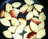 りんごのワインソテー*シナモン風味*作り方2写真