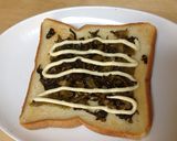 高菜トースト作り方3写真
