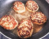 ＊ 豆腐ハンバーグ withソテー ＊作り方7写真