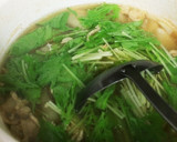 やわらか大根と豚肉の和風スープ作り方8写真