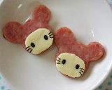 かぶりものキティ（キャラ弁）作り方4写真