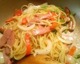 名古屋風あんかけパスタぁ☆彡作り方4写真