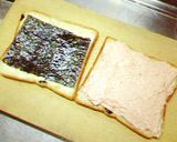 明太クリームチーズサンド作り方2写真