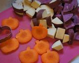 芋の甘煮＆かぼちゃのお寿司ケーキ作り方1写真