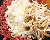 ごぼうと牛挽肉のトマトカレー作り方2写真