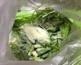 和えるだけ！水菜のパルメザンチーズサラダ作り方5写真
