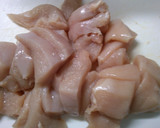 簡単 鶏むね肉の めんつゆマヨ焼き！作り方1写真