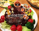 ハンバーグケーキ☆記念日ディナー作り方5写真
