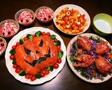 ハロウィンに！心臓サラダでホラーめし！作り方9写真