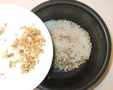 はと麦ご飯♪簡単！まぜて炊くだけ！紫蘇入作り方3写真
