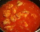 自宅で簡単基本の味　鶏肉のトマト煮作り方5写真