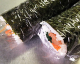 大豆のお肉使用 韓国風のり巻き作り方11写真