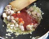 ケチャップが美味しいチキンライス作り方4写真