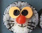 簡単！キャラ弁にも＊ドラえもん巻き寿司作り方9写真