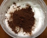 材料3つ・電子レンジで低糖質ココアプリン作り方3写真