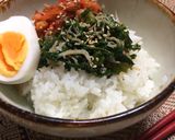 ワインによく合う春菊とじゃこのビビンバ♪作り方7写真
