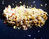 しらすのペペロンチーノ作り方3写真