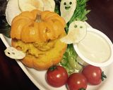 ハロウィンに！簡単野菜おばけチップス作り方14写真