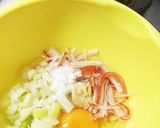 ふんわりかに玉蕎麦作り方2写真