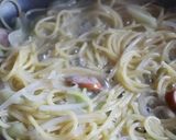 ワンポットパスタ＊焼きそば風～焼きスパ作り方2写真